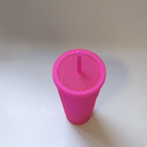New Starbucks Studded Tumbler Neon pink Fall Limited Edition 2021 - Picture 3 of 8
